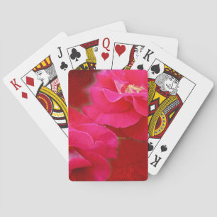 Romantik und Rote Rose Spielkarten