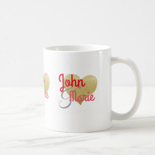 Romantikerin personalisiert kaffeetasse