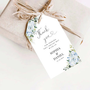 Romantique Étiquettes de Remerciement de Mariage F