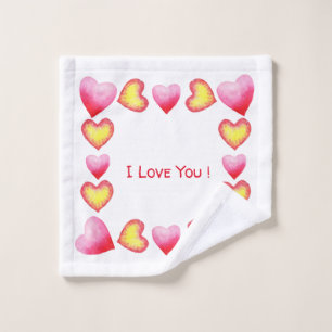 Romantique minimaliste Je t'aime Saint Valentin