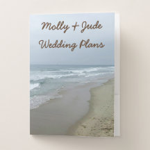 Romantique Plage Mariage Dossiers de planification
