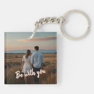 Romantique Porte - clé personnalisé pour couples
