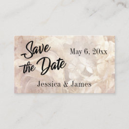 Romantique, Vintage, floral Enregistrer la carte d