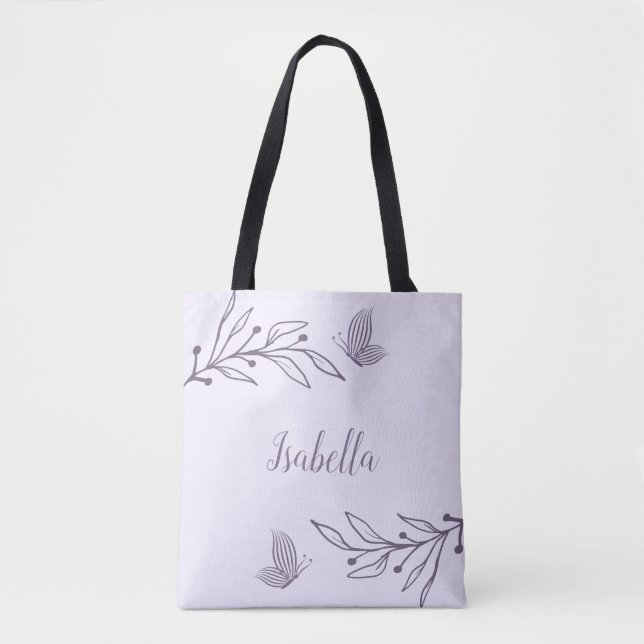 Romantisch elegant und blumenreich tasche (Vorderseite)