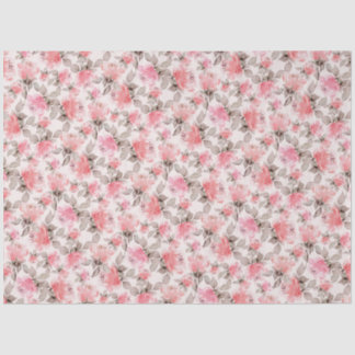 Romantisch - vintage Rosen Aquarell Seidenpapier