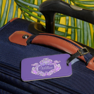 Romantisch, Weiblich, Personalisiert Gepäckanhänger