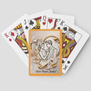 "Romantische Abenteuer" Spielkarten