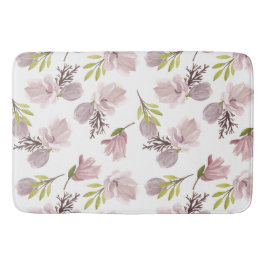 Romantische Abstimmung Blumenmuster Wasserfarbe mä Badematte