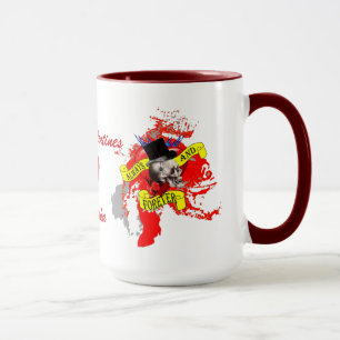 Romantische Alternative gotische Steampunk Valenti Tasse