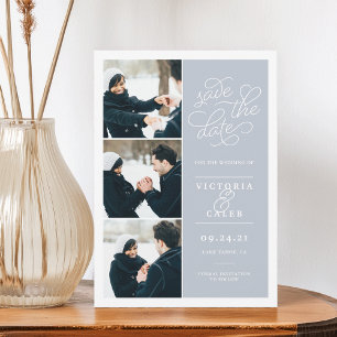 Romantische Anfrage FotoCollage Save the Date