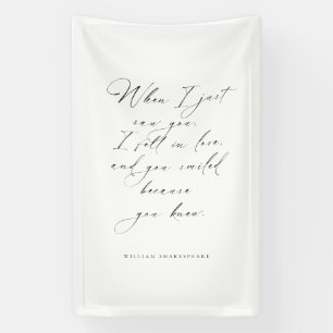 Romantische Angebotsdekoration für Hochzeiten Banner
