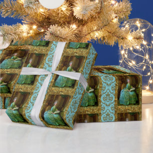 Romantische Antoinette Geschenkpapier