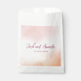 Romantische Aquarelltasche Farbige Gastgeschenk Ho Geschenktütchen