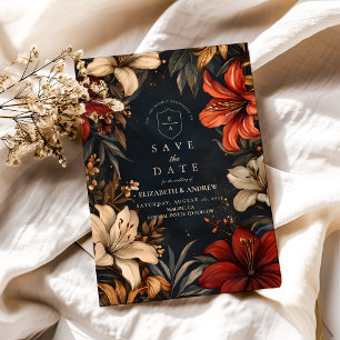 Romantische Barockhochzeit Save The Date