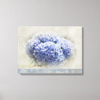 Romantische Blaue Hydrangeas