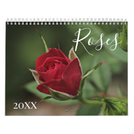 Romantische Blume Rose Kalender
