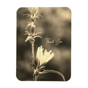 Romantische Blumen Boho – Botanische Fantasie Dank Magnet