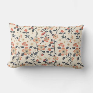 Romantische Blumen Elegante Lendenkissen