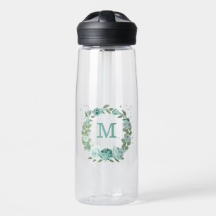 romantische Blumen Trinkflasche