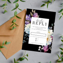Romantische blumenmoody Dark Blume Hochzeit