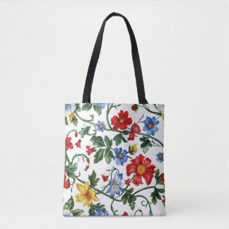 Romantische Blumenstrasse Tasche