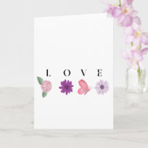 Romantische Botanik zum Valentinstag oder Hochzeit