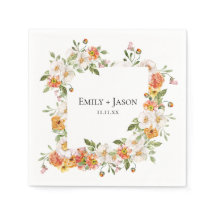 Romantische botanische Hochzeit