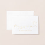 Romantische Braut für meine Hochzeit im Bräutigam Folienkarte<br><div class="desc">Diese schöne Folie mit einer handgezogenen Herz-Dankeschön-Karte ist die perfekte Karte, um dem Bräutigam am Heiratstag eine Nachricht zu senden. Die passenden Einladungen und Karten für Hochzeiten finden Sie in meinem Shop</div>