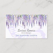Romantische Butterfly & Wisteria Pastor floral