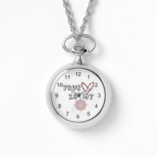 Romantische Compass Liebe Kostenvoranschlag Armbanduhr