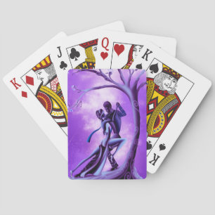 Romantische Couple Dance Tango Spielkarten