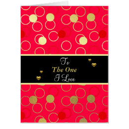 Romantische Couple Personalisiert Valentines Card