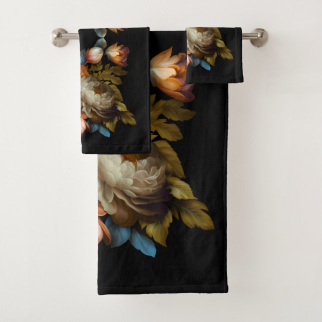 Romantische dramatische "Alte Welt" Badhandtuch Set (Insitu)