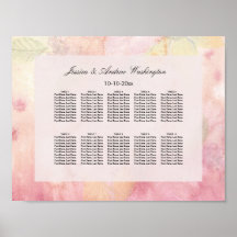 Romantische Dream Blossom Hochzeitskarte