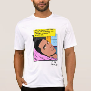Romantische Echos Einsame Herzen Romantik Comic T-Shirt