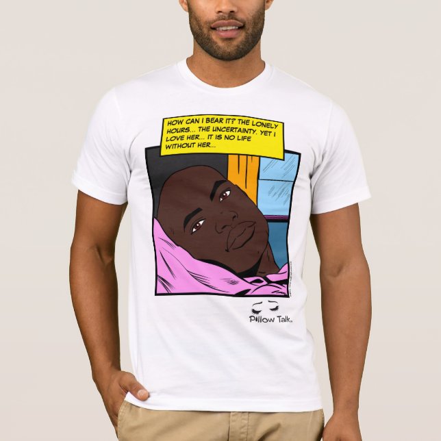 Romantische Echos einsame Stunden Romantisches Com T-Shirt (Vorderseite)