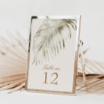 Romantische Elegante Golden Wedding Tischnummer<br><div class="desc">In unserer Kollektion "Romantischer Tropengarten" finden Sie Imitate mit Gold- und Silberfolie-Blätter auf verschiedenen Hintergrundfarben. Elegant und luxuriös, ist diese Kollektion für das ganze Jahr bereit. Karo in unserem Shop für weitere Artikel aus dieser Sammlung und kontaktieren Sie uns per Chat oder E-Mail für individuelle Ideen.</div>