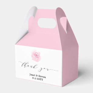 Romantische Elegante Roses Gefälligkeitsbox Geschenkschachtel
