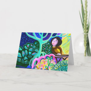 Romantische Erklärung der Liebe Karte