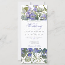 Romantische Eukalyptus & Lavender Wedding Einladun