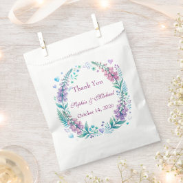 Romantische Fingerhüte Digitalis Hochzeit Geschenktütchen