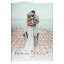 Romantische Foto-Overlay-Jubiläumskarte