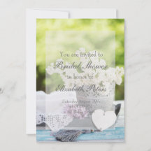 Romantische FrühlingsBlume Floral Lilac Brautparty