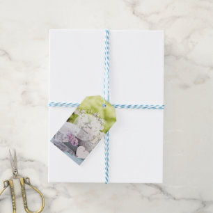 Romantische Frühlingszeit Blume Floral Lilac Weddi Geschenkanhänger