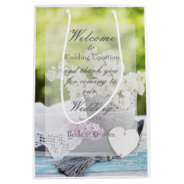 Romantische Frühlingszeit Blume Floral Lilac Weddi Mittlere Geschenktüte