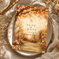 Romantische Gartenhochzeit im Herbst