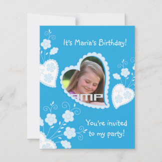 Romantische Geburtstagsfeier Einladung