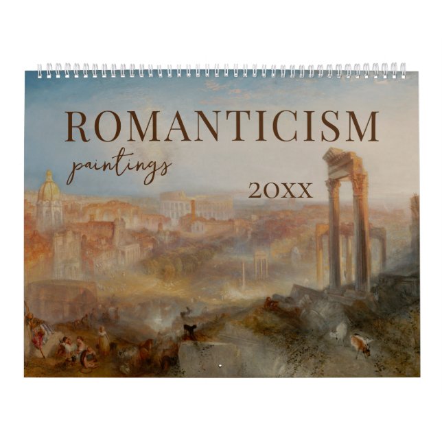 Romantische Gemälde Berühmte Maler Künstlerin Kalender (Titelbild)