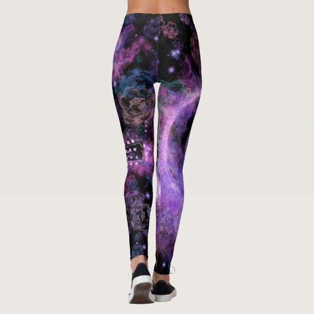 Romantische Gitarrenmusik - Fantasie Leggings (Rückseite)