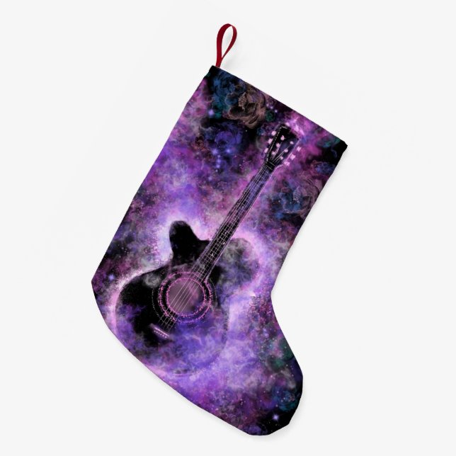 Romantische Gitarrenmusik - Magic Sound Kleiner Weihnachtsstrumpf (Vorderansicht (hängend))